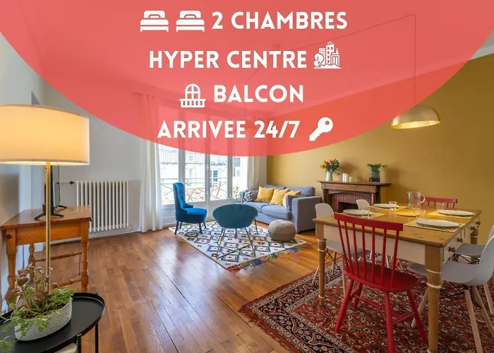 Tours Hyper Centre - Balcon - Arrivee Autonome